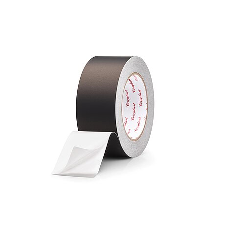 Coroplast 933 ALU Schwarz - aluminium adhesive tape